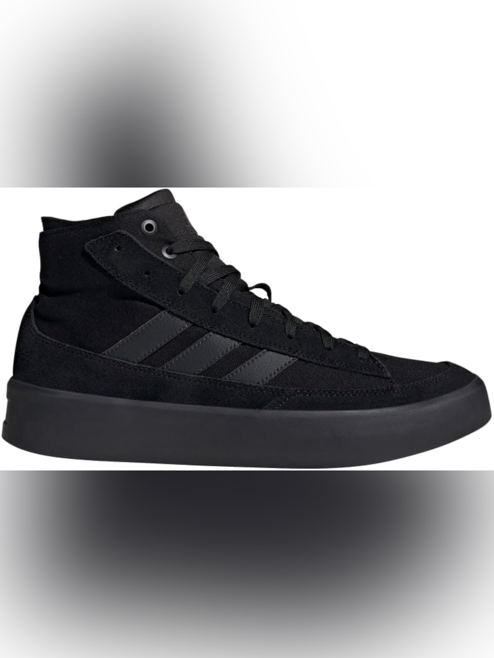 adidas Znsored High Men’s Black High-Top Sneaker with Three Stripes | US Men 12